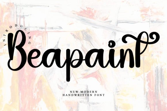 Beapaint: A Script Font for Campaigns That Need Elegance and Impact
