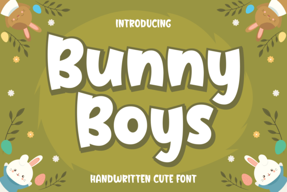 Bunny Boys: The Playful Script with a Designer's Touch