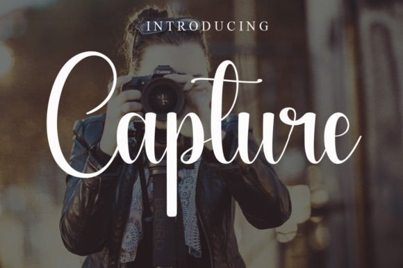 Capture: A Script Font Built for Personality