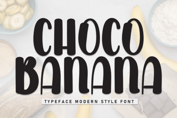 Choco Banana: A Charming Font for Handmade Creations