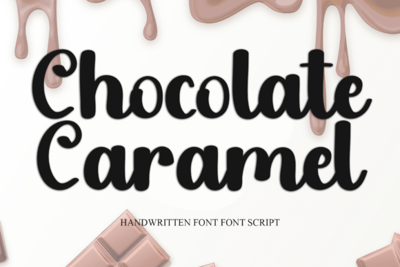 Chocolate Caramel: A Handwritten Script Font for Scroll-Stopping Design
