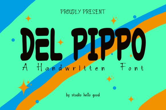 Del Pippo: A Playful Font for Creative Makers
