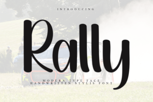 Discover Rally: The Handwritten Font for Editorial Elegance