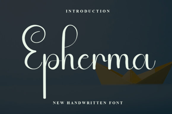 Elevate Your Brand with the Ephemera Handwritten Font
