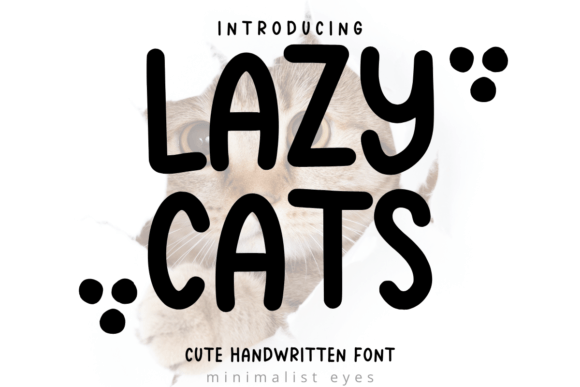 Elevating Digital Content with the Lazy Cats Handwritten Font
