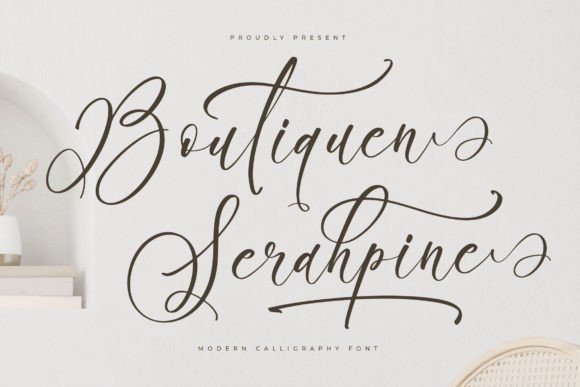 Enhance Your Brand with Boutiquen Serahpine Font