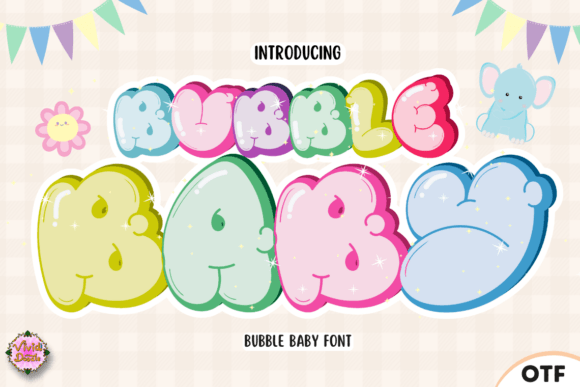 Enhance Your Web Design with Bubble Baby Font