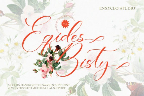 Eqides Bisty: The Elegant Script Font for Modern Marketing