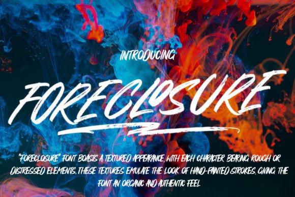 Foreclosure Typeface: A Font for Editorial Character