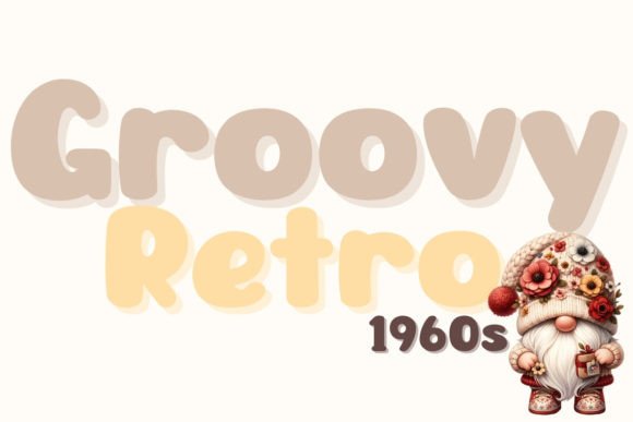 Groovy Retro 1960s: A Font for Evocative Editorial Design
