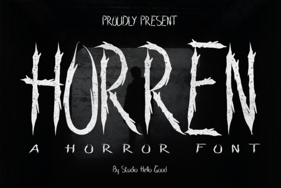 Horren: A Typographic Tale for Editorial Atmosphere
