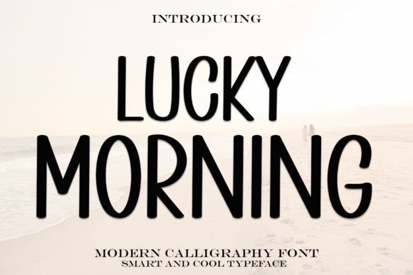 Lucky Morning: A Script Amp Font for Elegant Projects