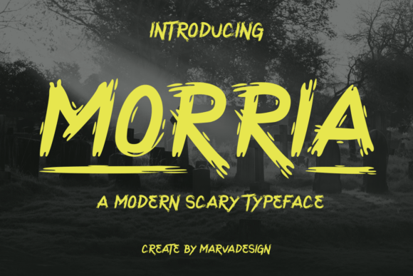Morria: A Brush Script Font for Editorial Mood