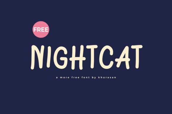 Nightcat: A Handwritten Font for Editorial Flair