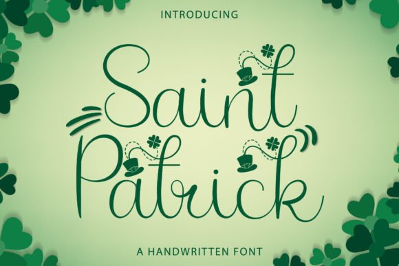 Saint Patrick: A Script Font for Projects That Need Charm
