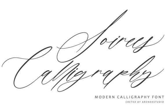 Soirees: A Script Font That Polishes Digital Brands