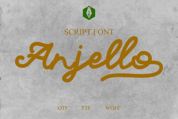 The Editorial Magic of the Anjello Script Font