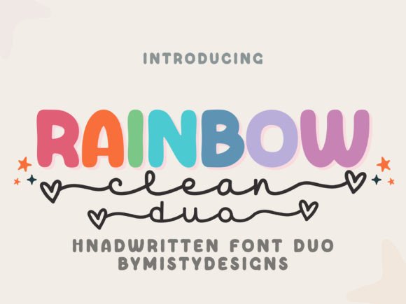 The Rainbow Duo Font Pair: A Designer’s Review for Playful Brands
