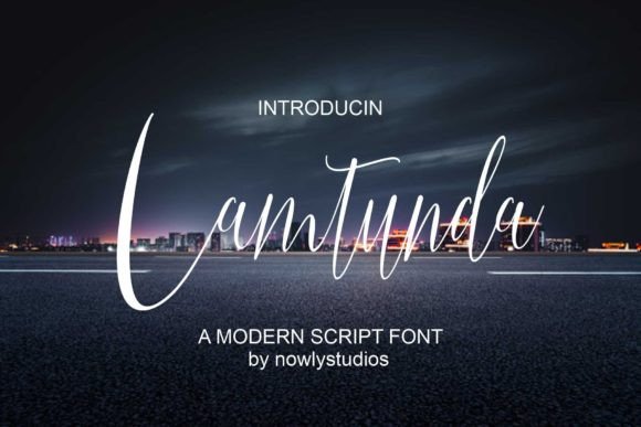 Transform Your Brand with the Elegant Lamtunda Script Font
