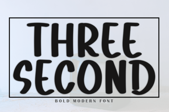 Using Three Second Font in Real Branding Projects
