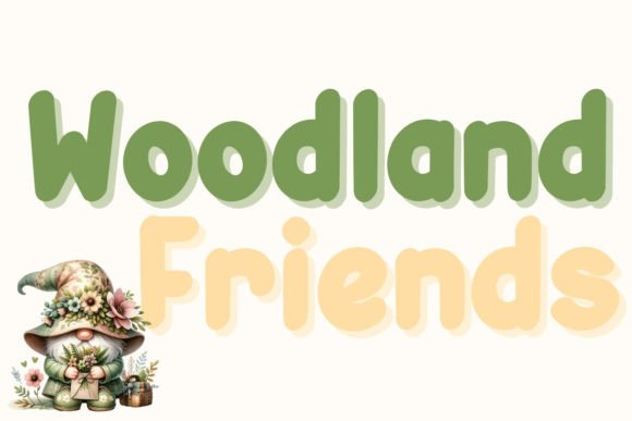 Woodland Friends Font: A Charming Typographic Voice for Digital Design